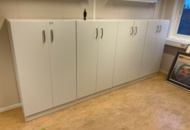 1423696 Förvaringsskåp 4 st med hyllor