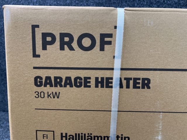 1456077-5 Garagevärmare Prof 30kW