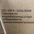 1456077-6 Garagevärmare Prof 30kW