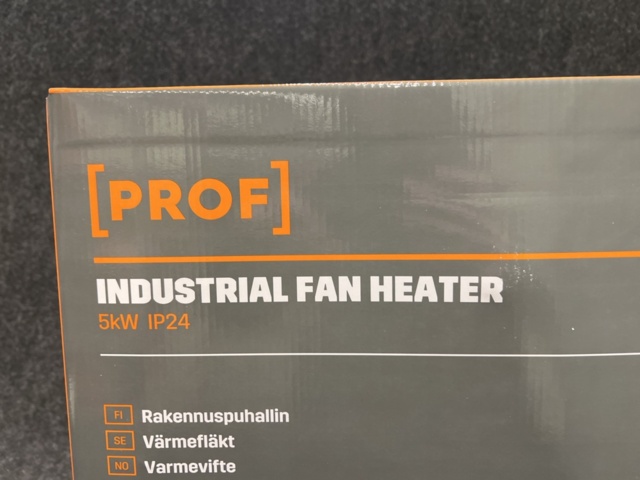 1456101-4 Fan heater Prof 5kW