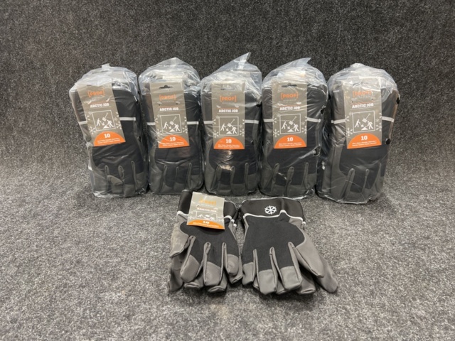 1456310-2 30 pcs Work gloves Prof Artic job, size 10