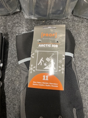 1456328-4 30 st Arbetshandskar Prof Artic job, strl 11