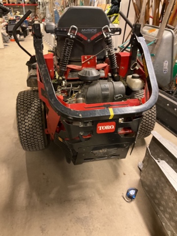 1406880-10 Gräsklippare TORO  Z Master 4000   112 tim