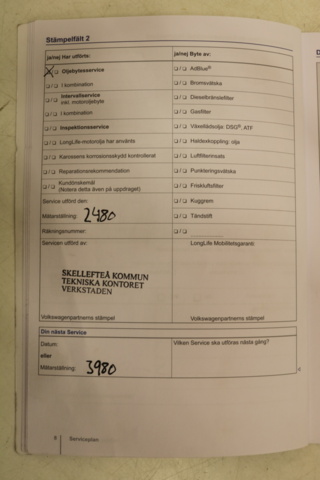 1416713-106 Volkswagen Touran 5-sätes 1.4 TGI EcoFuel DSG. 2013