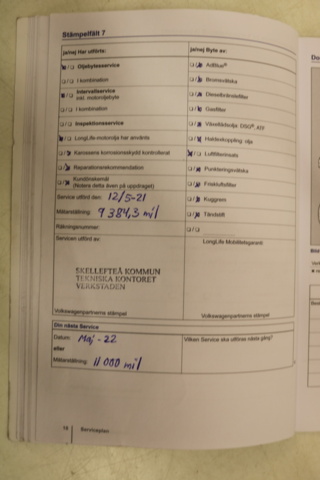 1416713-111 Volkswagen Touran 5-sätes 1.4 TGI EcoFuel DSG. 2013