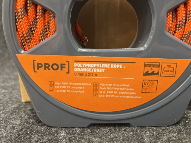 1456441-4 24 st Rullar Polypropylen-rep Prof 6 mm, 20 m (480 m)