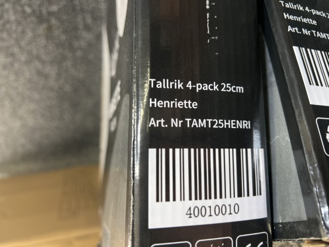 1457780-5 Tallrikar, glas & underlägg