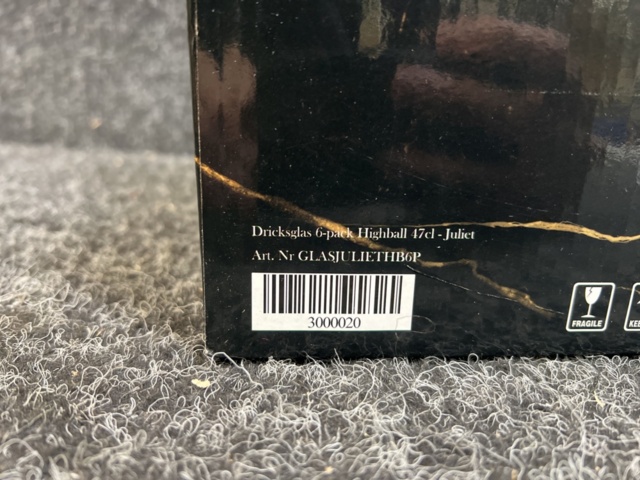 1457780-9 Tallrikar, glas & underlägg