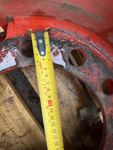 1321223-12 Truck rims 4pcs