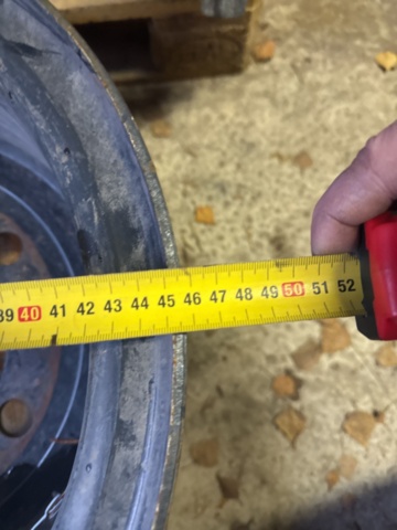 1321224-9 Truck rims black 4pcs