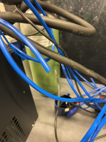 1435538-23 Bänk med vattenkylare, vattentapp och kaffemaskin