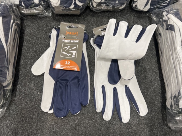 1457136-3 96 pcs Work gloves Prof basic work, size 12