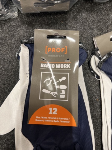 1457136-5 96 pcs Work gloves Prof basic work, size 12