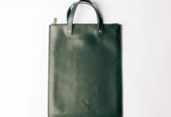 1457928 Computer bag – Galio of Sweden Bergamo, genuine leather, forest green