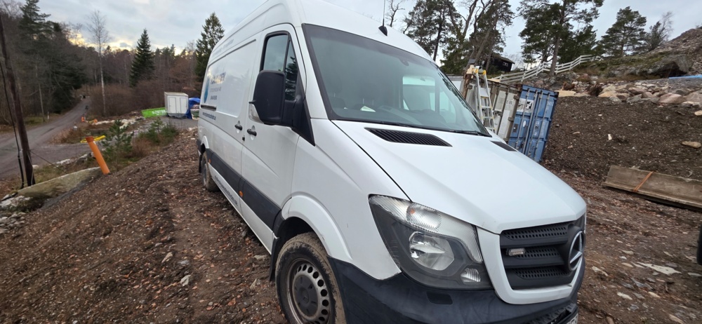 1320012-4 Spolbil Mercedes-Benz Sprinter 211 CDI Skåpbil 7G-Tronic Plus, 114hk, 2017
