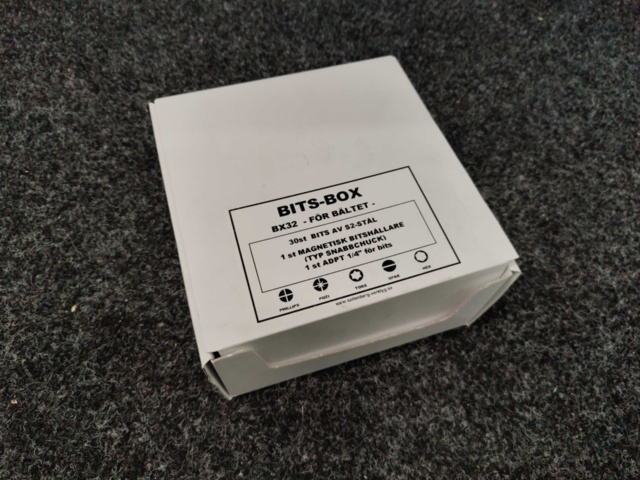 1449558-5 15 st Förpackningar Bits Sollenberg-verktyg BX32