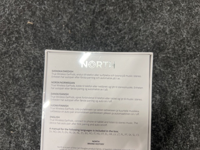 1449620-4 2 pcs Headphones North Touch ONE True Wireless