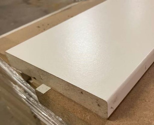 1460145-2 Parti fönstersmygar Abeco MDF vit 102