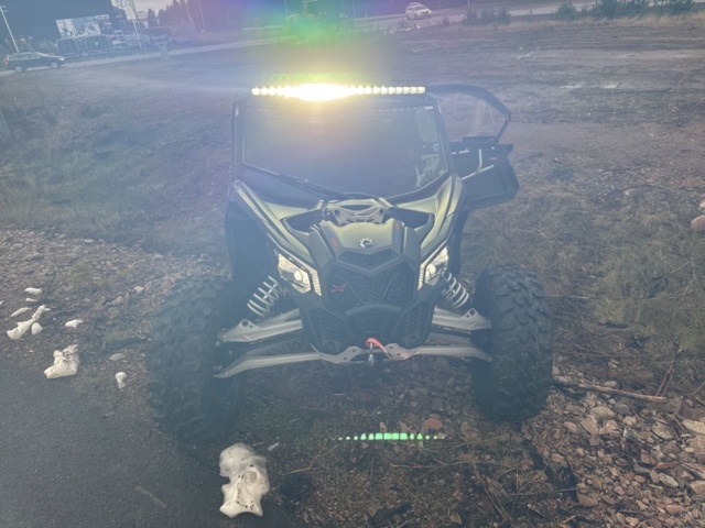 1321232-29 Terrängfordon med vinsch - Can-Am Maverick X RS Turbo RR 200hk -2023