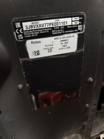 1321232-43 Terrängfordon med vinsch - Can-Am Maverick X RS Turbo RR 200hk -2023