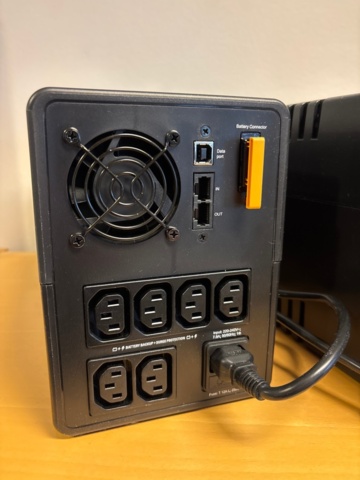 1442482-2 UPS battery backups, 1st APC, 1st Digitus