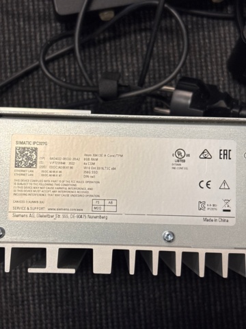 1442492-2 Computer Simatic, computer ASUS, Siemens Sinamics