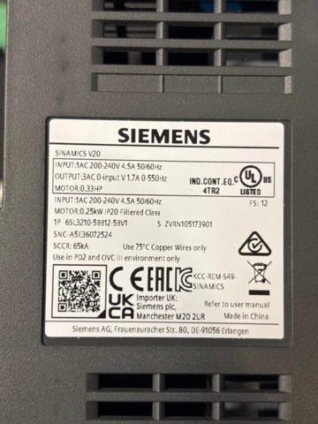 1442492-6 Computer Simatic, computer ASUS, Siemens Sinamics