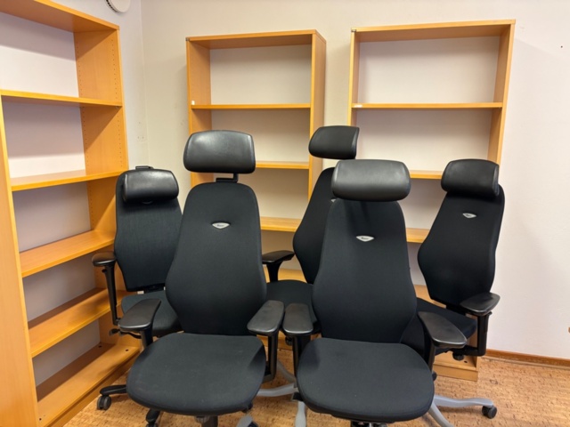 1454710-1 Kinnarps kontorsstolar, 5 st