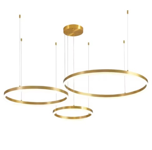 1460173-3 LED PENDANT – CIRCLES 100 | Stor modern LED-taklampa med fjärrkontroll och dimning - Fri frakt