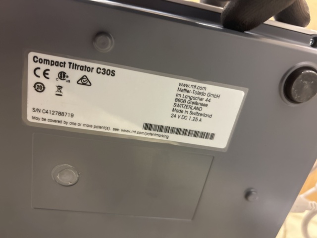 1435541-8 Automatiserat titreringssystem för fuktanalys - Mettler Toledo Compact C30S med Oven Autosampler