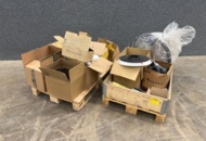 1457814 Plastic lids, wine bags, aluminum parts, pipe fittings, etc.