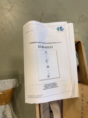 1409413-8 Tankrengöringshuvud - Suttner ST-82 e25/21