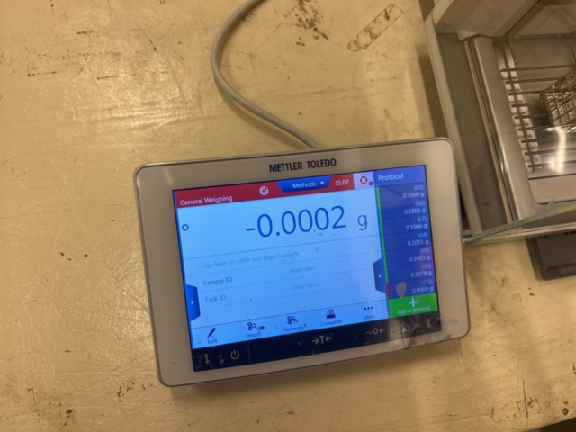 1435544-5 Analytisk laboratorievåg - Mettler Toledo XPR204