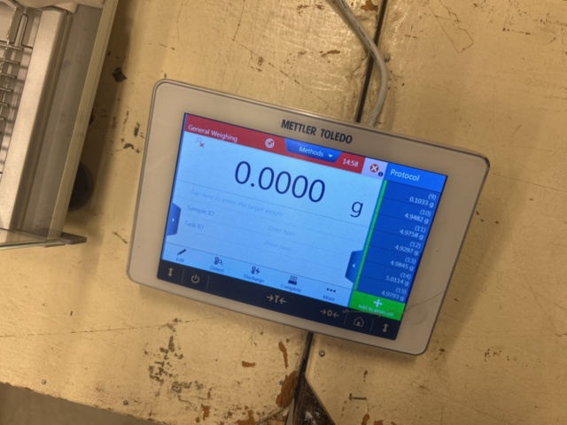 1435543-5 Analytisk laboratorievåg - Mettler Toledo XPR105DR