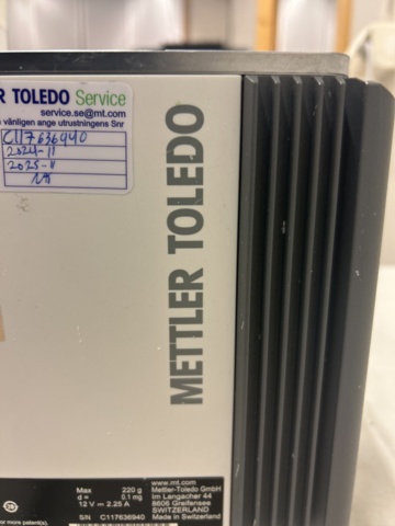 1435546-6 Analytisk laboratorievåg - Mettler Toledo XPR204