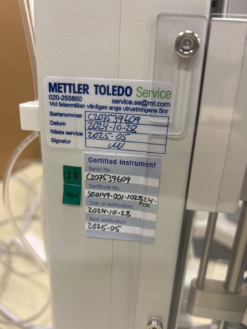 1435542-15 Titrator Mettler Toledo Compact C30S med autosampler InMotion KF Pro Oven
