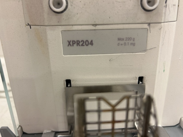1435547-3 Analytisk laboratorievåg - Mettler Toledo XPR204