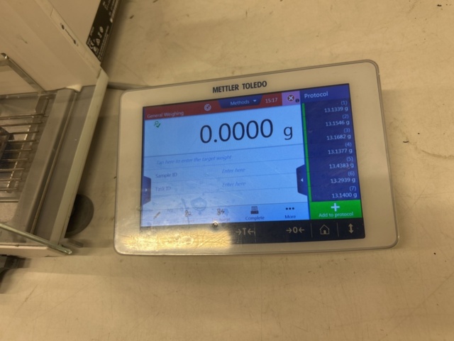 1435547-9 Analytisk laboratorievåg - Mettler Toledo XPR204