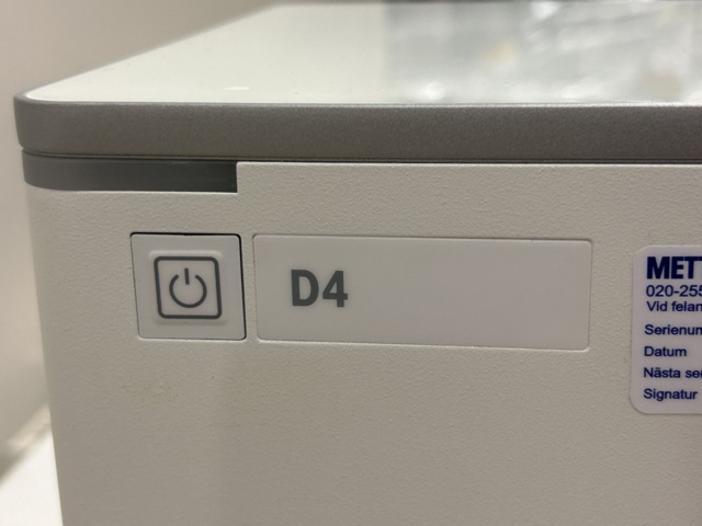 1435551-16 Densitetsmätare Mettler Toledo Excellence D4 med provväxlare SC30