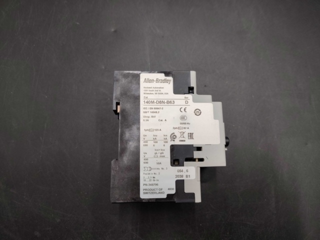 1447638-4 Motor guard, 1 pc - Allen-Bradley, 140M-D8N-B63