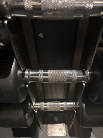 1443749-5 Racks 2 pcs with dumbbells - Gymleco