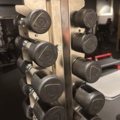 1443749-9 Racks 2 pcs with dumbbells - Gymleco