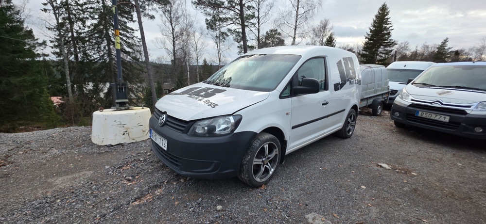 1448748-1 NRG114Volkswagen Caddy Skåpbil 1.6 TDI Manuell, 75hk, 2012