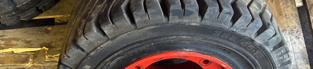 Bild som representerar auktionen - Avyttring truckdäck och fälgar