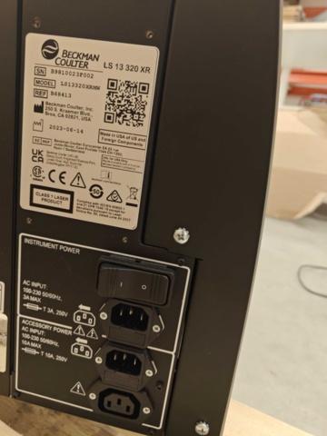 1400655-15 Laser-diffraktionsinstrument för partikelstorleksanalys - Beckman Coulter LS 13 320 XR MW -2023