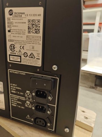1400656-8 Laser-diffraktionsinstrument för partikelstorleksanalys - Beckman Coulter LS 13 320 XR MW -2021