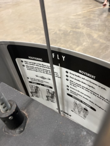 1455439-8 Flyes machine, Cybex 4840-598