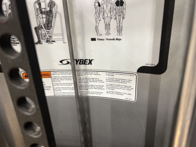 1455439-9 Flyes machine, Cybex 4840-598