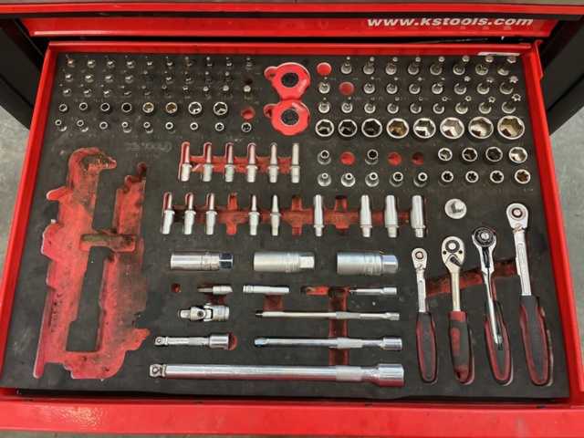 1430040-7 Verktygsvagn med innehåll - KS Tools