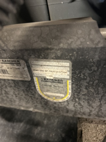 1430057-3 Kärcher floor scrubber / combination scrubber